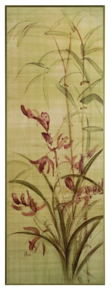 Obraz Dzika orchidea na płycie 32x93 cm