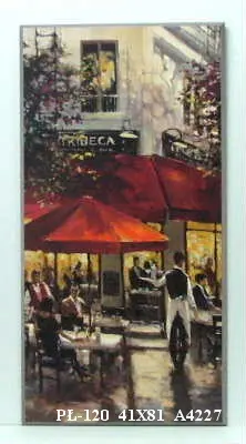 Obraz Elegancka restauracja 41x81 cm