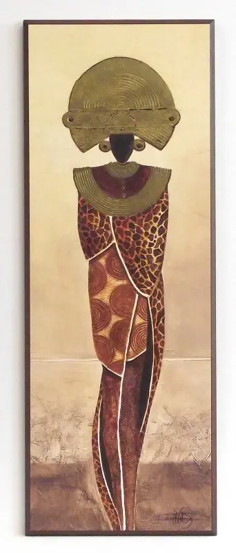 Obraz Etniczni władcy 26x71 cm