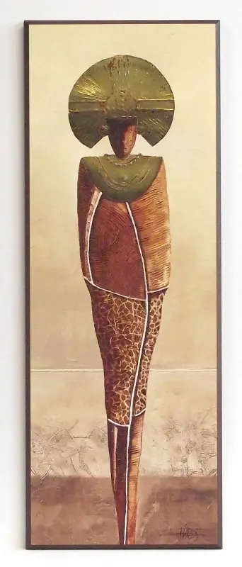 Obraz Etniczni władcy 26x71 cm