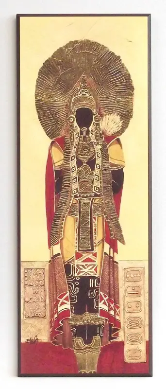 Obraz Etniczni władcy 26x71 cm