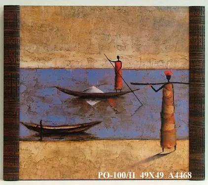 Obraz Etniczny pejzaż 49x49 cm