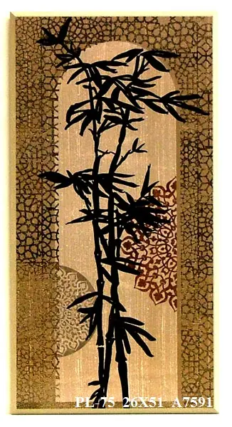Obraz Gałązki bambusa 3 26x51 cm