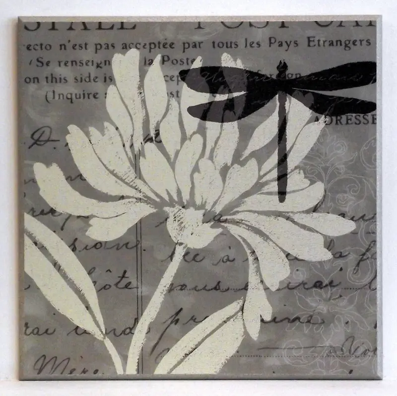 Obraz Graficzna natura 47x47 cm