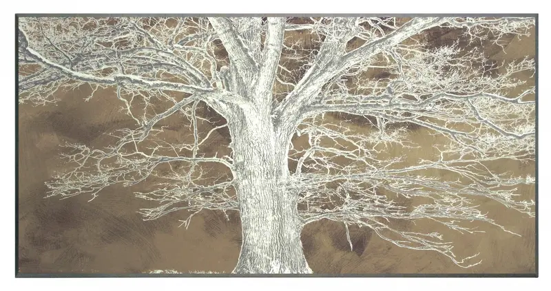 Obraz Graficzne drzewo, dąb 101x51 cm