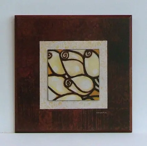 Obraz Graficzne tulipany 32x32 cm
