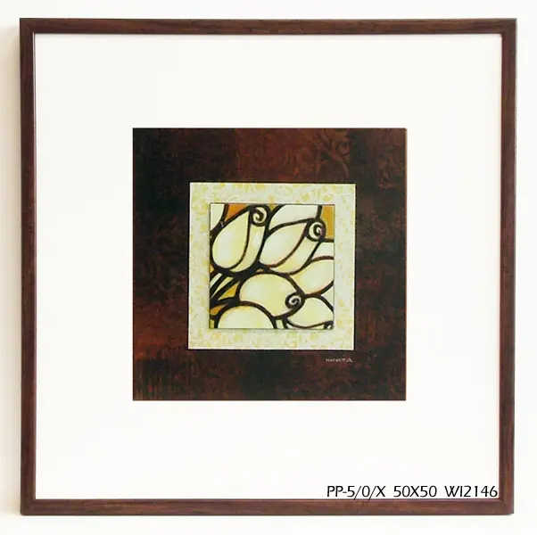 Obraz Graficzne tulipany 50x50