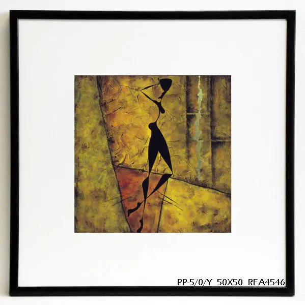 Obraz Grafika etniczna, postać kobiety 50x50 cm