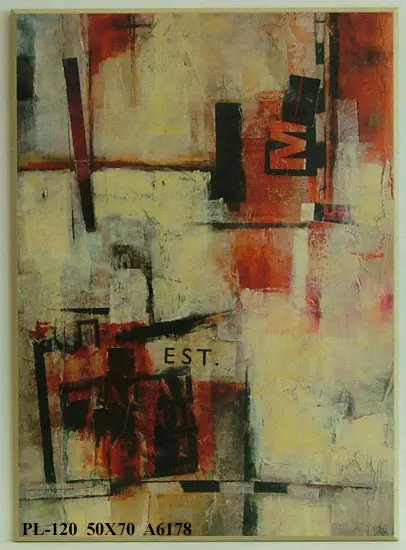 Obraz Grafitowa abstrakcja 51x71 cm