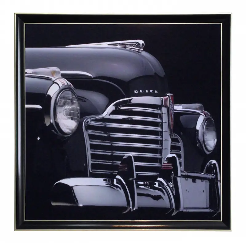 Obraz Grill samochodu Buick Super, 1941r. 50x50 cm w ramie drewnianej
