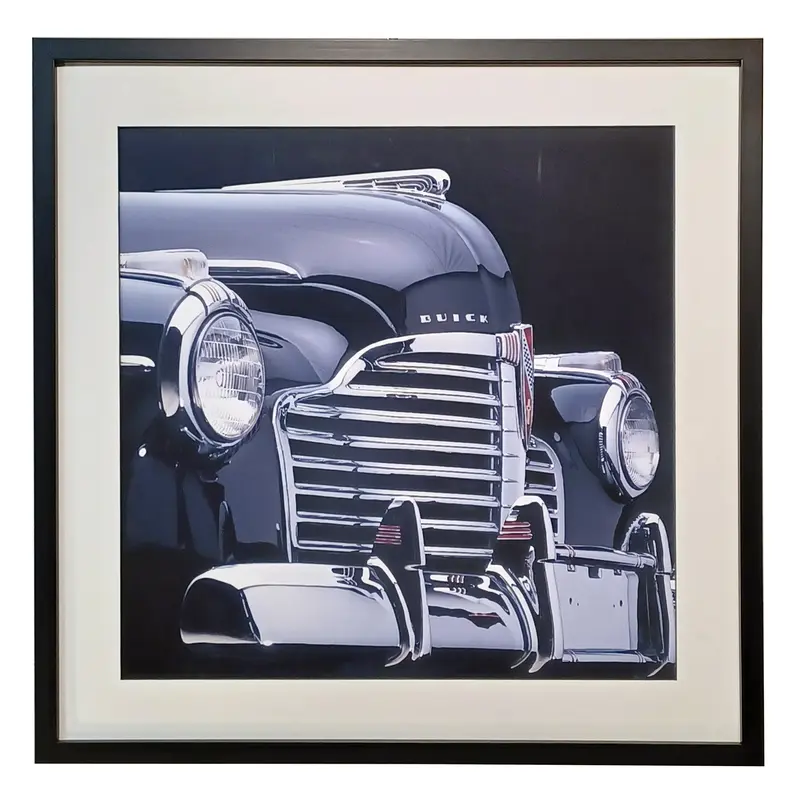 Obraz Grill samochodu Buick Super, 1941r. 60x60 cm w ramie drewnianej