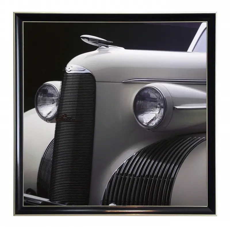 Obraz Grill samochodu La Salle Cabriolet, 1939r. 50x50 cm w ramie drewnianej