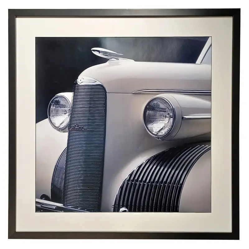 Obraz Grill samochodu La Salle Cabriolet, 1939r. 60x60 cm w ramie drewnianej