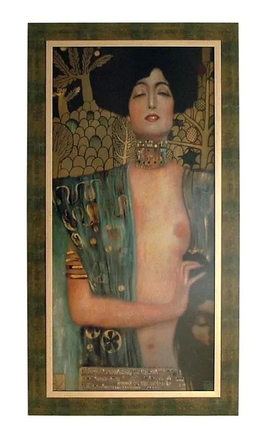 Obraz Gustav Klimt, 'Judyta z głową Holofernesa' 41x86 cm