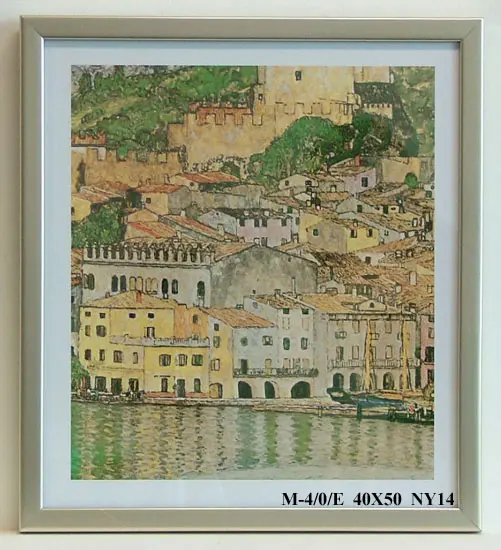 Obraz Gustav Klimt ' Malcesine nad Gardą' w ramie 40x50 cm