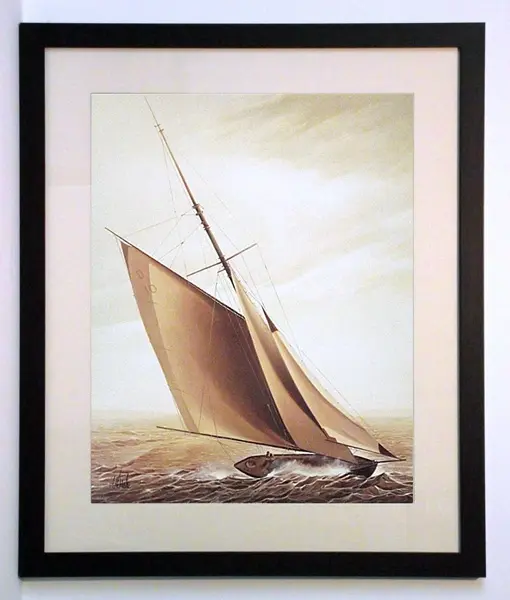 Obraz Jacht na morzu 50x60 cm