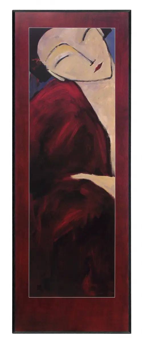 Obraz Japonka Aiko 34x96 cm