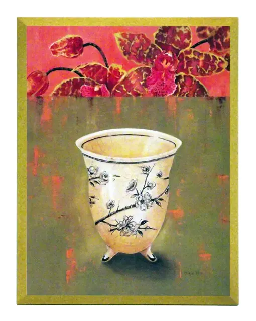 Obraz Japońskie naczynko 17x22 cm