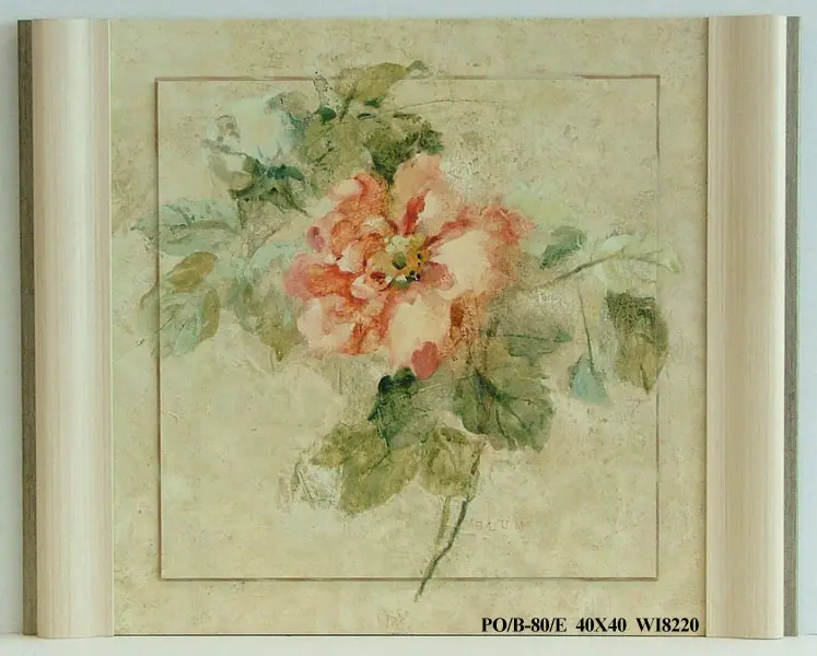 Obraz Jasne kwiaty na gałązce 40x40 cm