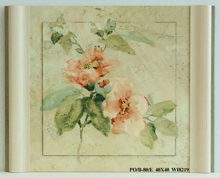 Obraz Jasne kwiaty na gałązce 40x40 cm