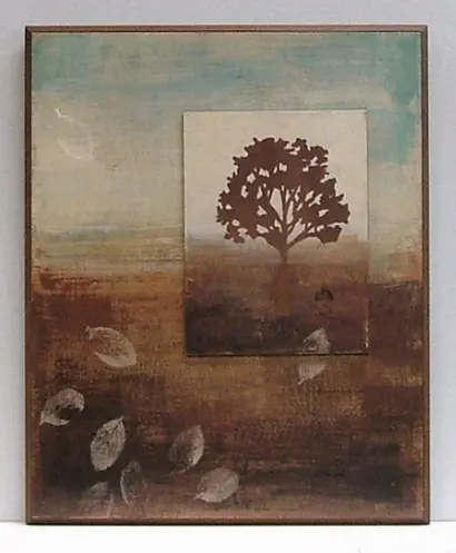 Obraz Jesienny pejzaż z drzewem 41x51 cm