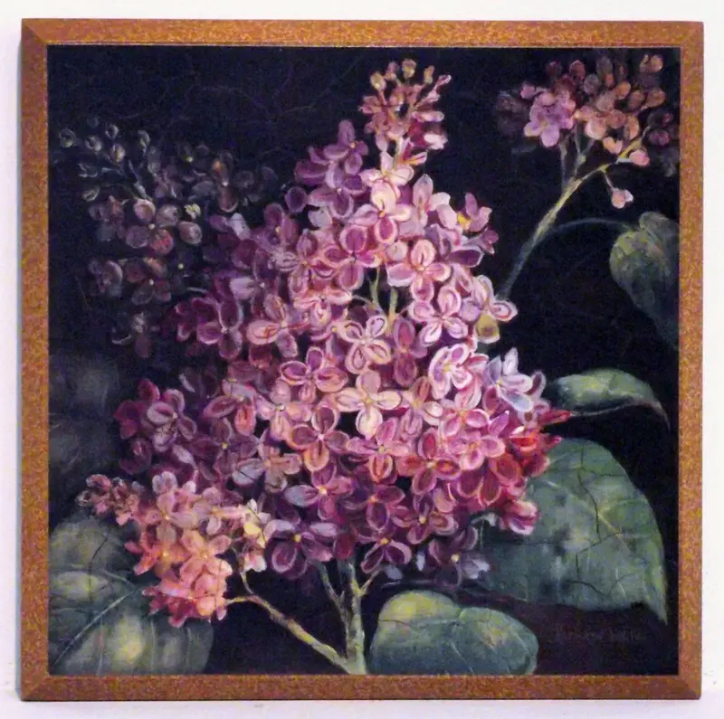 Obraz Kadr kwiatu bzu 19x19 cm
