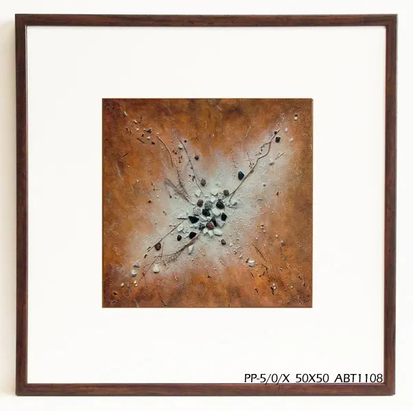 Obraz Kamienie na piasku 50x50 cm
