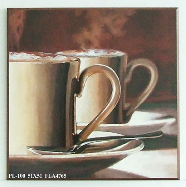 Obraz Kawa, filiżanki 51x51 cm