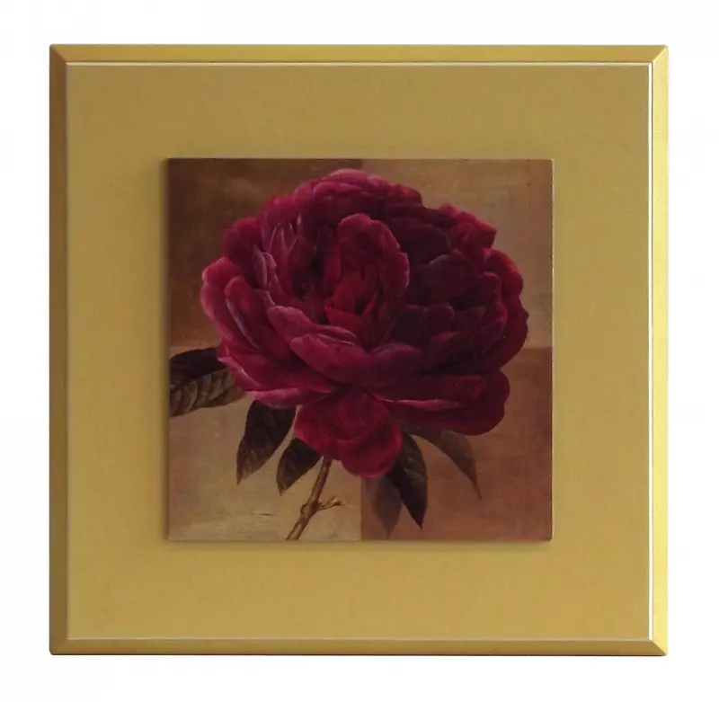 Obraz Klasyczny kwiat peonii 28x28 cm