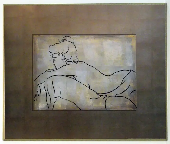 Obraz Kobieta ze związanymi włosami, akt 61x51 cm