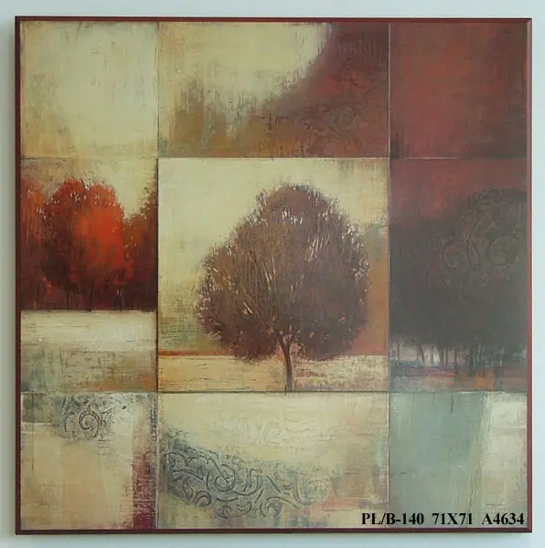 Obraz Kolaż z rozmytych pejzaży 71x71 cm