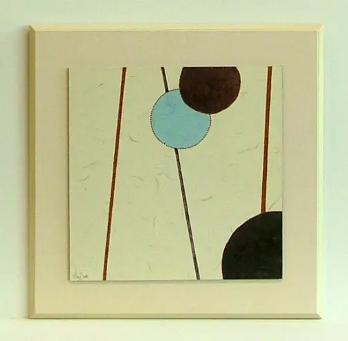 Obraz Kółka z materiału 41x41 cm