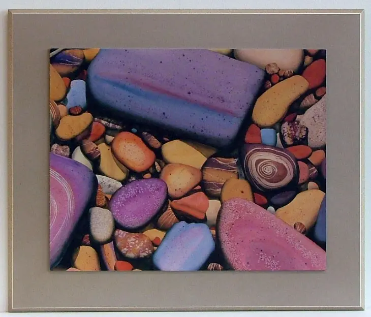 Obraz Kolorowe kamienie 59x50 cm