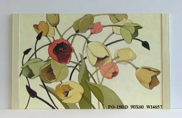 Obraz Kolorowe maki 90x60 cm