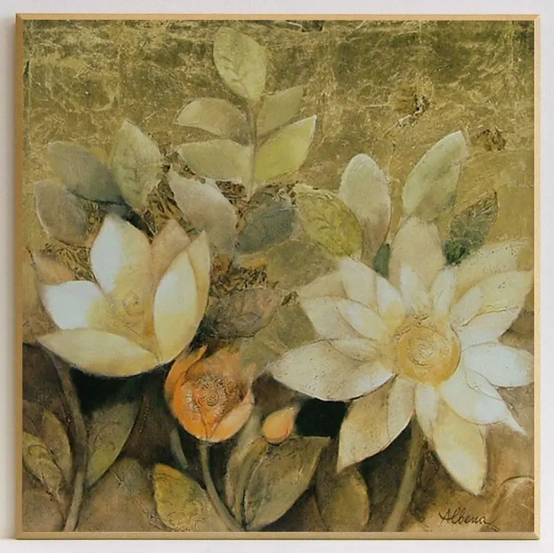 Obraz Kompozycja z jasnych kwiatów 62x62 cm