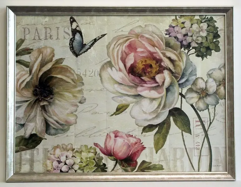 Obraz Kwiat dzikiej róży na beżowym tle 101x76 cm