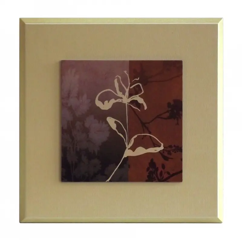 Obraz Kwiatowa sylwetka II 28x28 cm