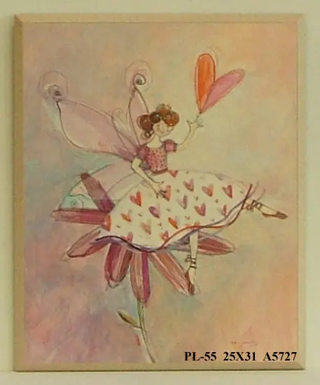 Obraz Kwiatowa wróżka 25x31 cm
