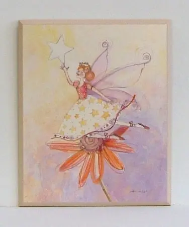 Obraz Kwiatowa wróżka 25x31 cm