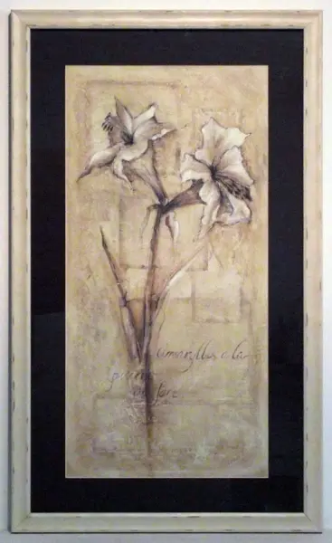 Obraz Kwiaty-amarylis 40x70 cm