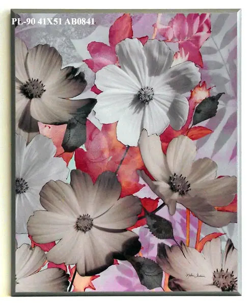 Obraz Kwiaty w negatywie 41x51 cm