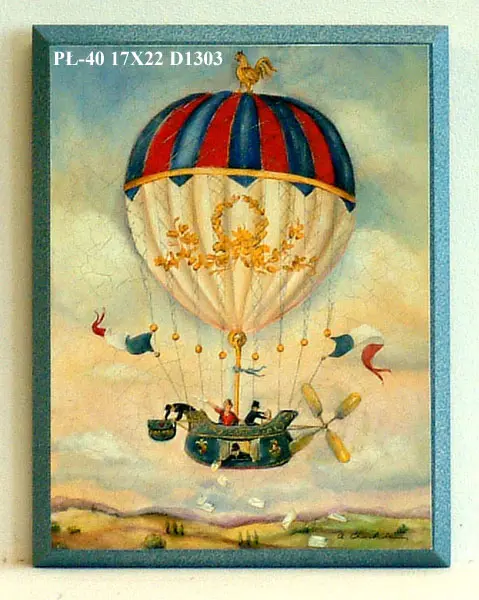 Obraz Latający balon 17x22 cm