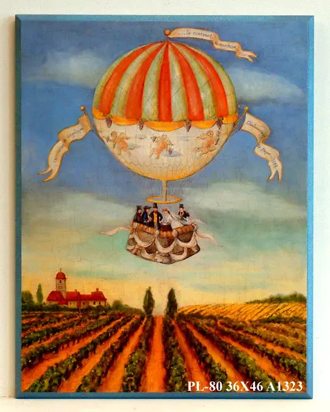 Obraz Latający balon 35x41 cm