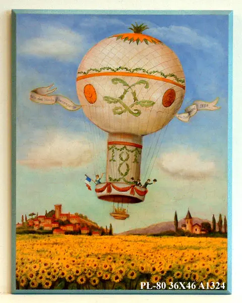 Obraz Latający balon 36x46 cm