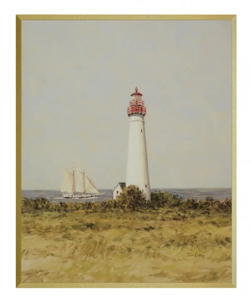 Obraz Latarnia morska płycie 29x36 cm
