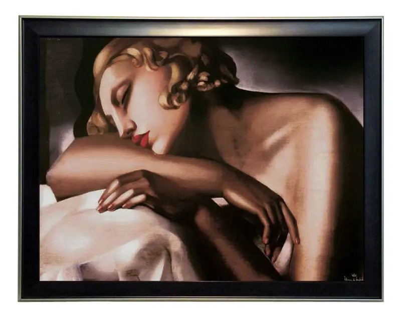 Obraz Łempicka, Śpiąca 80x60 cm