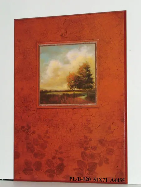 Obraz Letni pejzaż z drzewami 51x71 cm