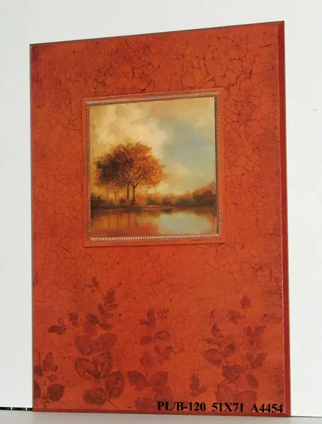 Obraz Letni pejzaż z drzewami 51x71 cm