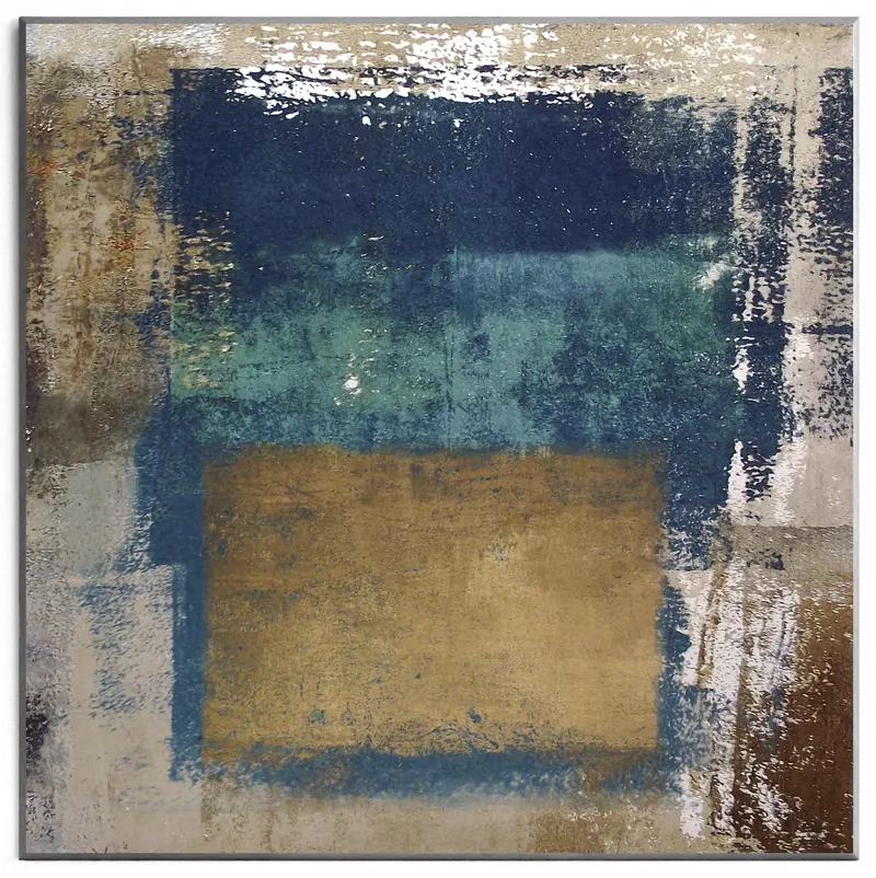 Obraz Loftowa abstrakcja II na płycie 71x71 cm