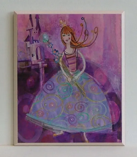 Obraz Magiczna księżniczka 26x31 cm